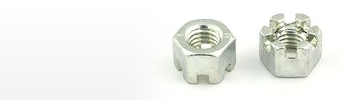 DIN 935 Гайка шестигранная прорезная корончатая